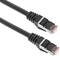 Ethernet Netzwerkkabel LAN FTP RJ45 Cat.6a schwarz 2m