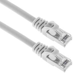 0,5 m weißes FTP Cat. 6a Ethernet-Netzwerkkabel