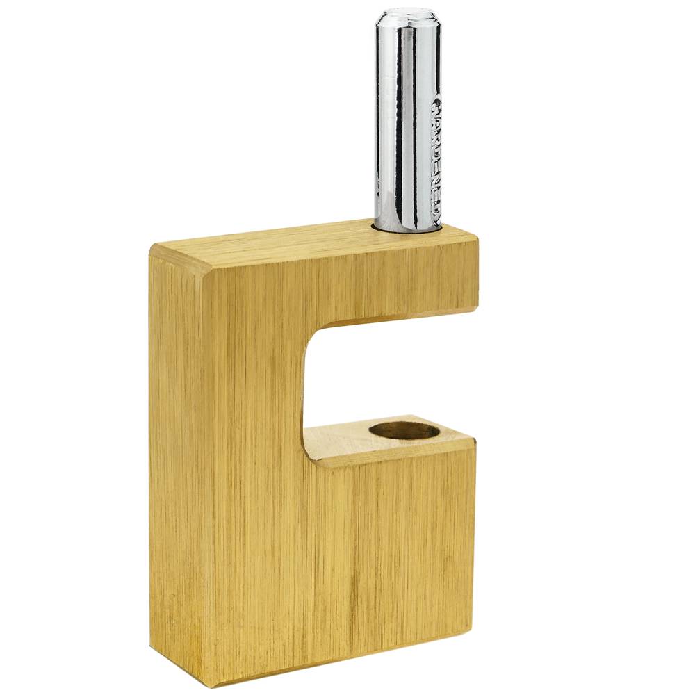 Cadenas de sécurité rectangulaire en laiton massif avec baïonnette 50mm