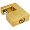 Cadenas de sécurité rectangulaire en laiton massif avec baïonnette 50mm