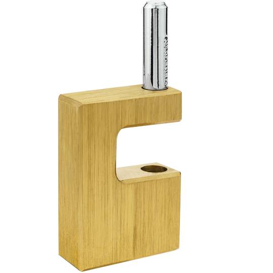 Cadenas de sécurité rectangulaire en laiton massif avec baïonnette 70mm