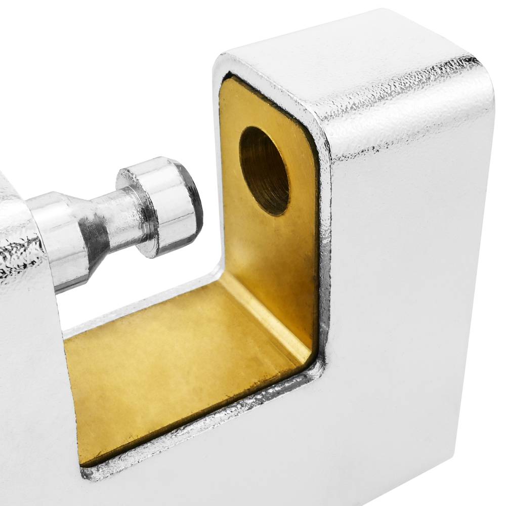 CADENAS ACIER 54 MM ANSE EN ACIER TREMPE 3 CLE CYLINDRE EN LAITON