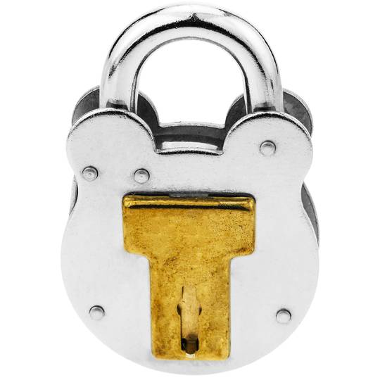 Cadenas de sécurité laiton massif classique style vintage 50mm