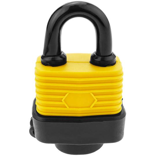 Cadeado de segurança aço com proteção ao ar livre IP44 30mm arco 62mm