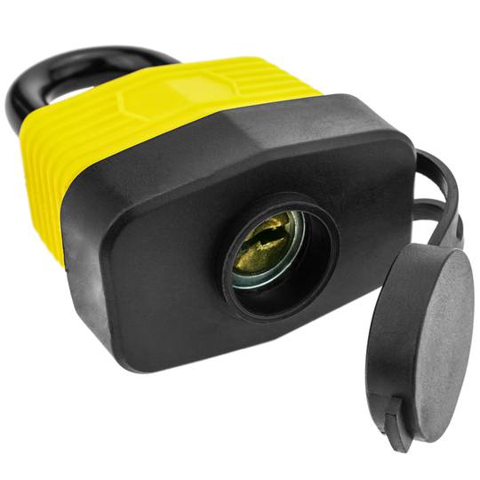 Stalen veiligheidshangslot met IP44 40 mm buitenbescherming