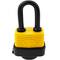 Stalen veiligheidshangslot met externe bescherming IP44 30 mm boog 80mm