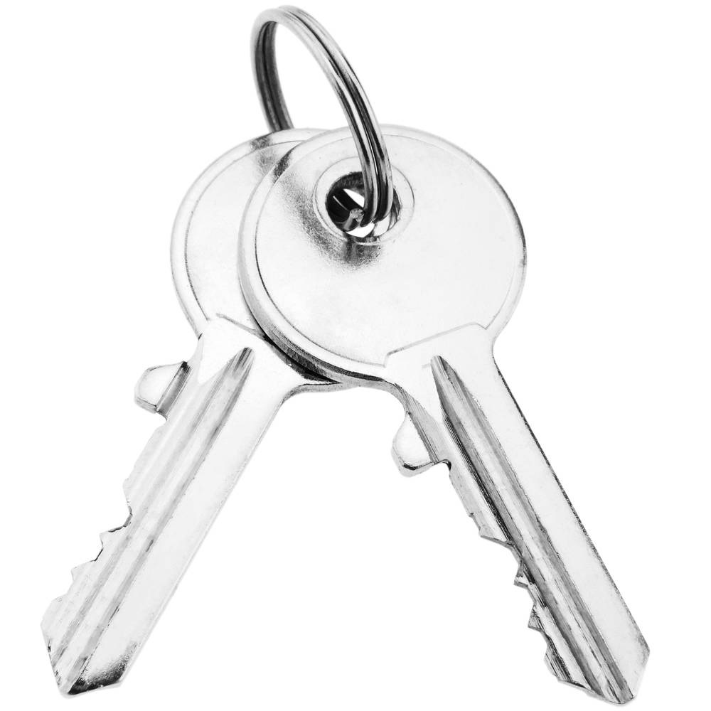Candado de seguridad redondo de acero inoxidable con bayoneta 90mm