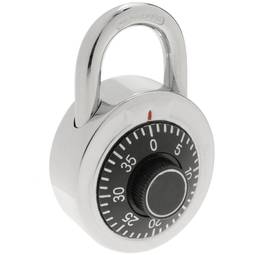 Cadeado de segurança aço e combinação rotativa 50mm