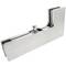Charnière supérieur L-fixe en aluminium pour porte vitrée pour ferme-porte de sol