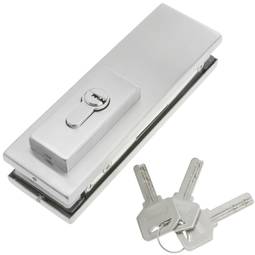 Verrouiller en aluminium pour porte vitrée pour ferme-porte de sol