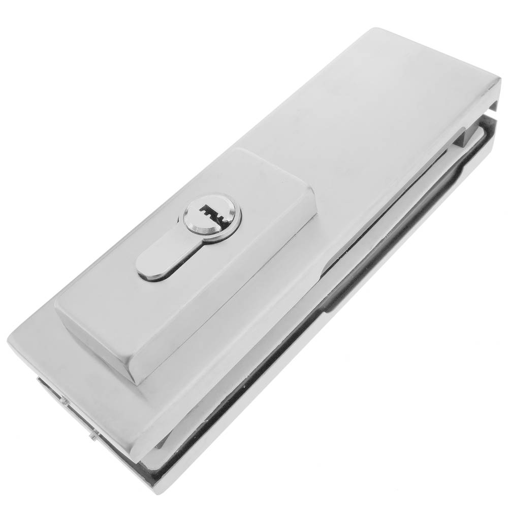 Aluminium slot voor glazen deur voor vloerdeursluiters