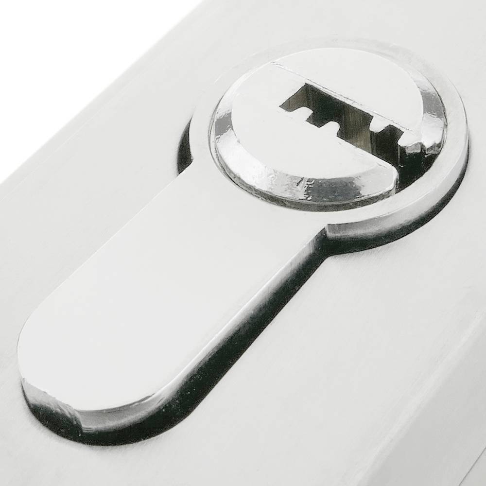 Aluminium slot voor glazen deur voor vloerdeursluiters