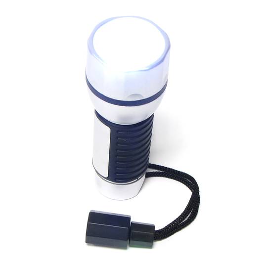 Hoge helderheid 5 LED zaklamp met zaklamp sleutelhanger