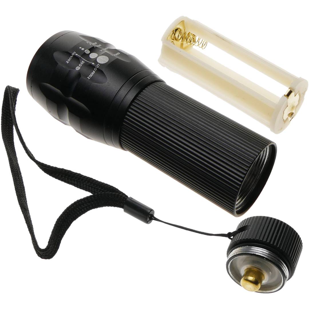 Super hohe Helligkeit LED Taschenlampe mit 100 m Reichweite