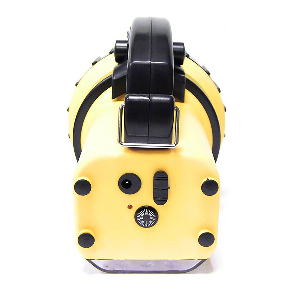 Halogen and LED Rechargeable Flashlight Dual Use