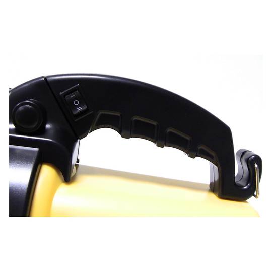 Halogen and LED Rechargeable Flashlight Dual Use