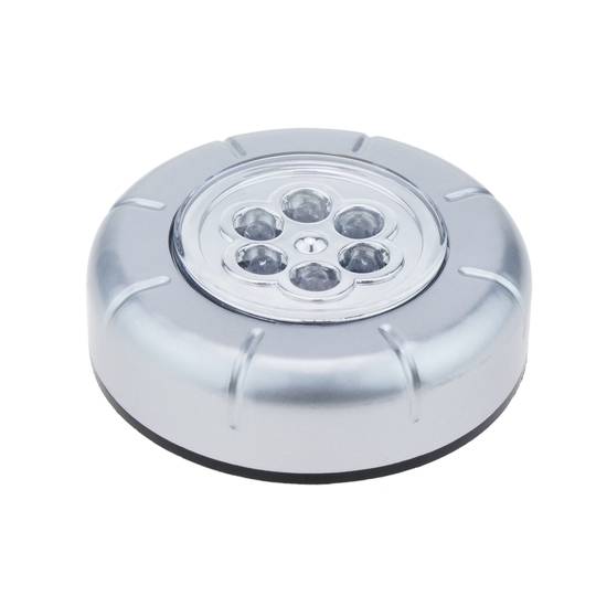 Luz portátil adesivo com 6 alto brilho LED