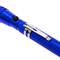 Linterna de alumínio extensível e orientable con 3 LEDs y da cor azul