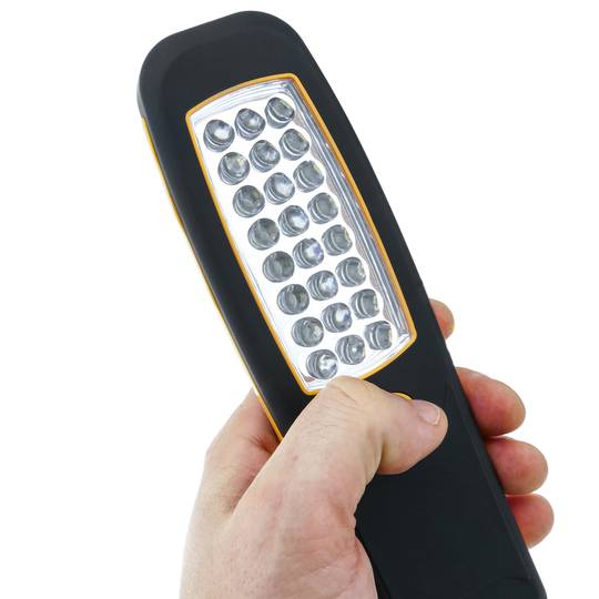 Torche LED 40 lumens avec crochet et magnétique