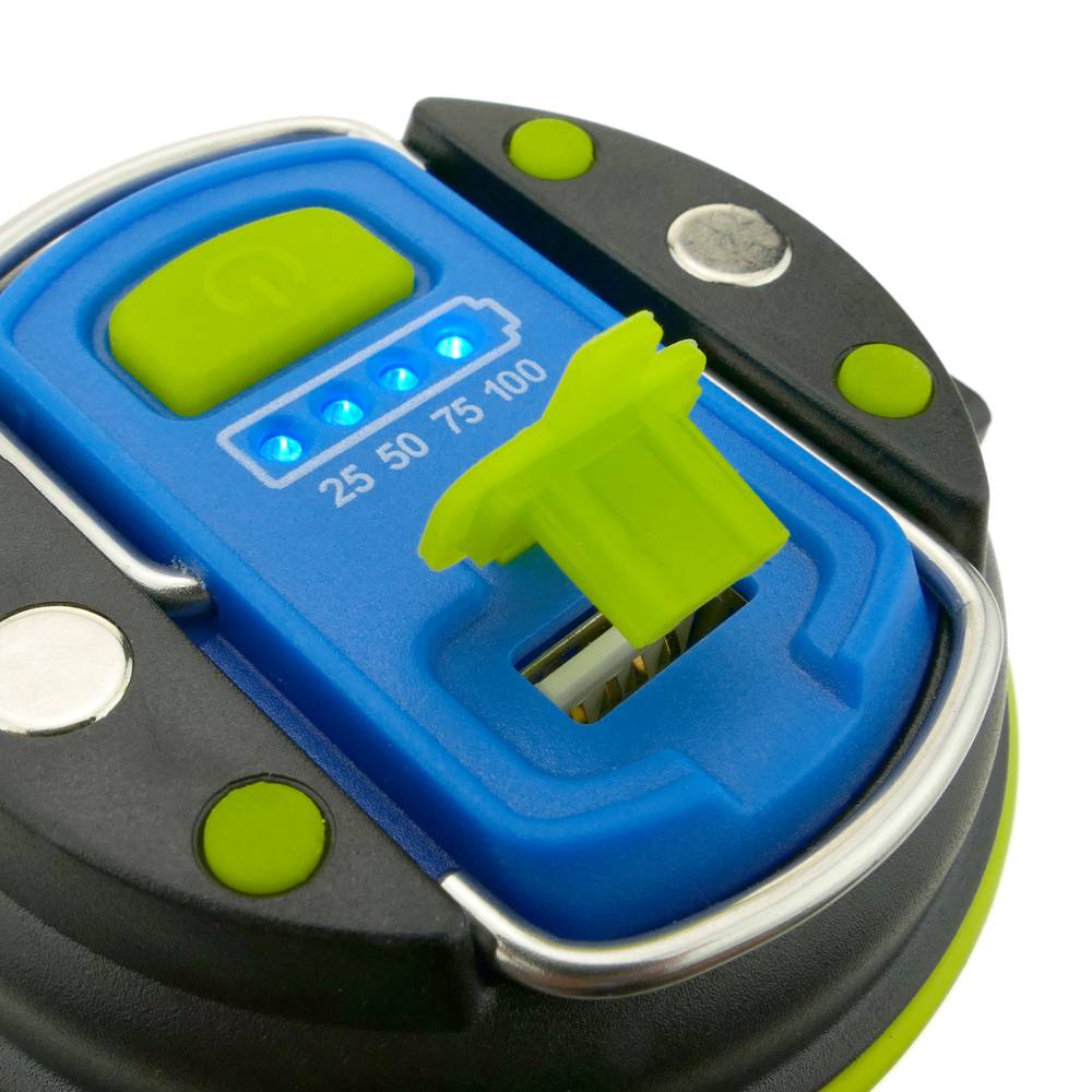 Llanterna de càmping LED 3W amb imant i penjador amb PowerBank 3200 mAh