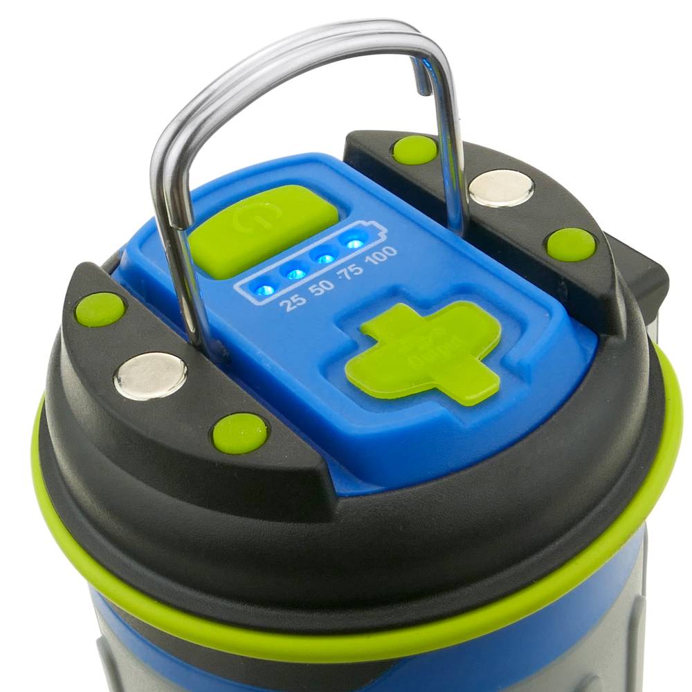 Llanterna de càmping LED 3W amb imant i penjador amb PowerBank 3200 mAh