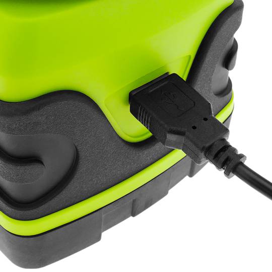 Linterna de camping LED 10W con colgador y PowerBank 4000 mAh