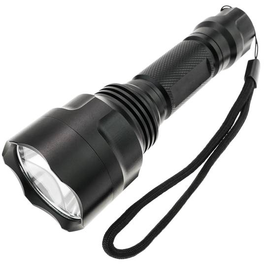 Linterna C8 de 2000 lúmenes de resistente aluminio