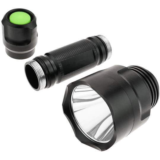 Linterna C8 de 2000 lúmenes de resistente aluminio