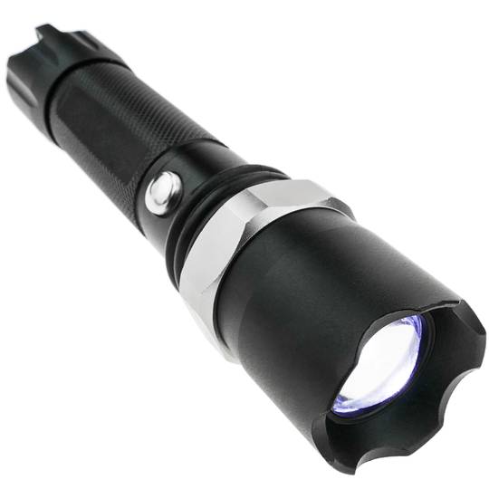 Linterna Q5 Zoom de 240 lúmenes de resistente aluminio