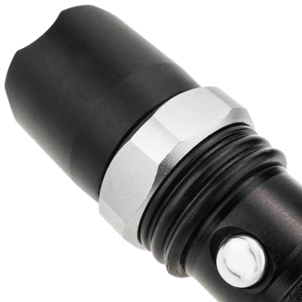 Linterna Q5 Zoom de 240 lúmenes de resistente aluminio