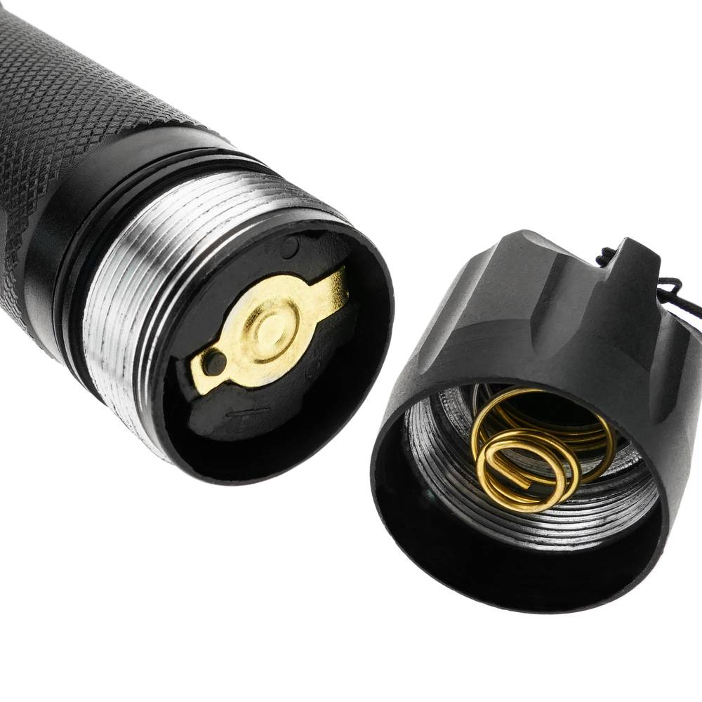 Linterna Q5 Zoom de 240 lúmenes de resistente aluminio