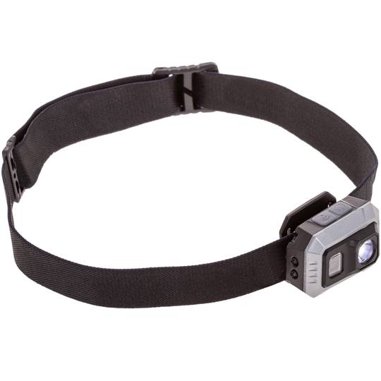 Mini-wiederaufladbare LED-Stirnlampe mit Ein-/Aus-Sensor