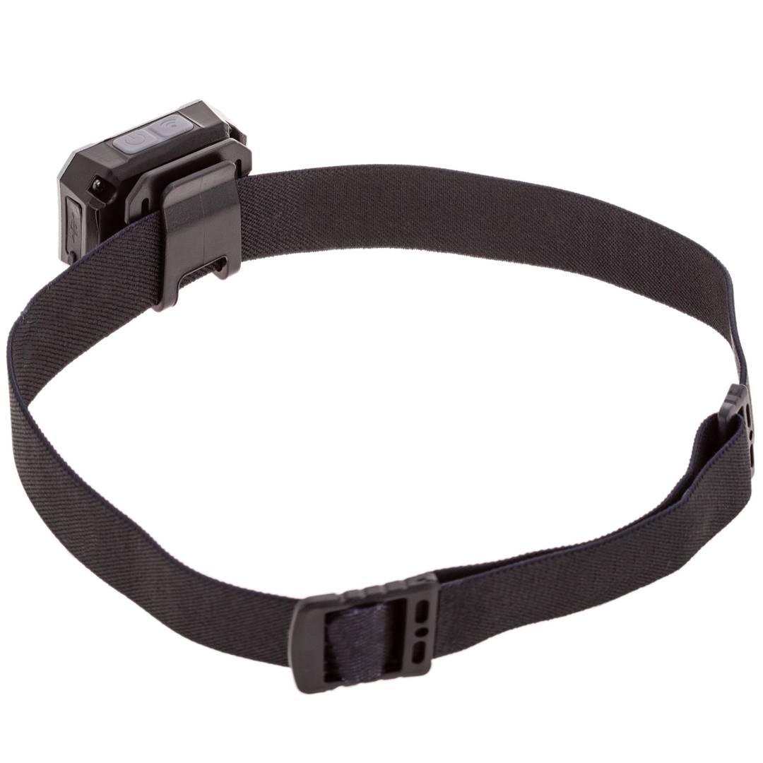 Mini-wiederaufladbare LED-Stirnlampe mit Ein-/Aus-Sensor