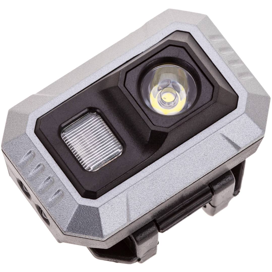 Mini-wiederaufladbare LED-Stirnlampe mit Ein-/Aus-Sensor