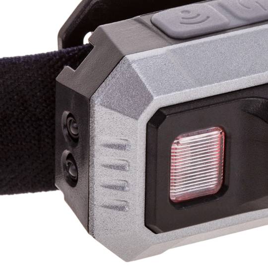 Mini-wiederaufladbare LED-Stirnlampe mit Ein-/Aus-Sensor