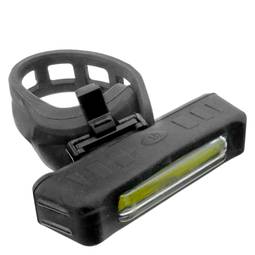 Rode, witte en groene LED-fietskoplamp met 150 lumen. USB oplaadbaar licht