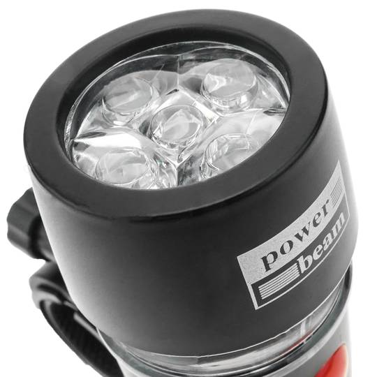 Przedni reflektor LED na rower Zdejmowana latarka 5-LED