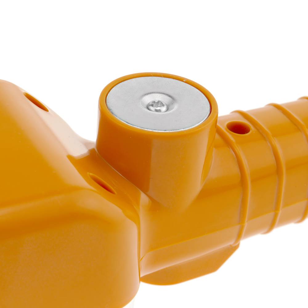 Linterna portátil recargable de 2040 lumens con imán y gancho