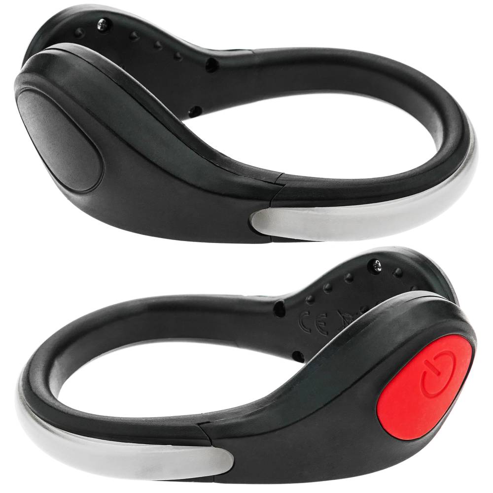 Safety Shoe Clip da Scarpa con LED Rossi Confezione da 2 per corridori ciclisti passeggiate jogging