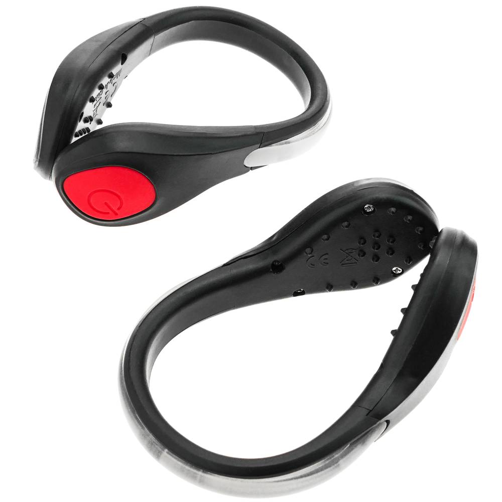 Safety Shoe Clip da Scarpa con LED Rossi Confezione da 2 per corridori ciclisti passeggiate jogging