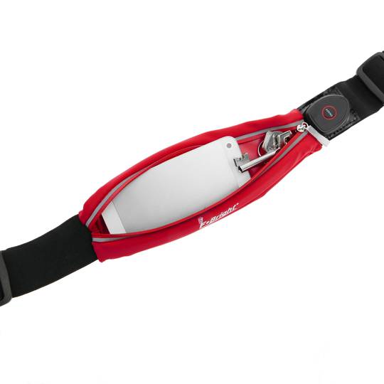 Sac à taille sport avec lumière LED rechargeable par USB
