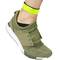 Yellow phosphorescent reflecting strip bands for night viewing 2-pack
