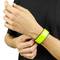 Yellow phosphorescent reflecting strip bands for night viewing 2-pack