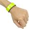 Yellow phosphorescent reflecting strip bands for night viewing 2-pack