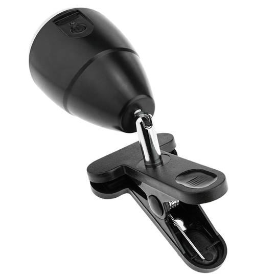 Lámpara LED recargable de pinza con 3 niveles de intensidad luz día 6500K 460 lumens 5W