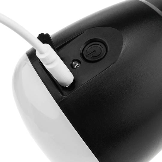 Abraçadeira LED recarregável com 3 níveis de luz quente de intensidade 6500K 460 lumens 5W