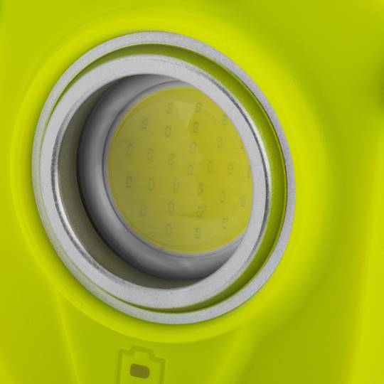 Lanterne LED rechargeable IP44 10W et 1000 lumens idéale pour le camping, la randonnée ou les ateliers
