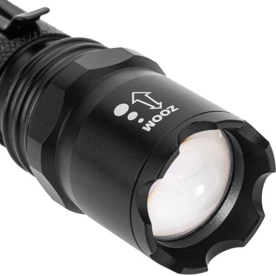 Mini linterna de alta potencia LED 10W premium IP44 con Pilas AAA