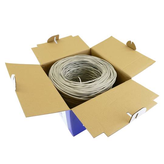 Bobina cavo 24AWG stranded categoria 5e UTP 305m