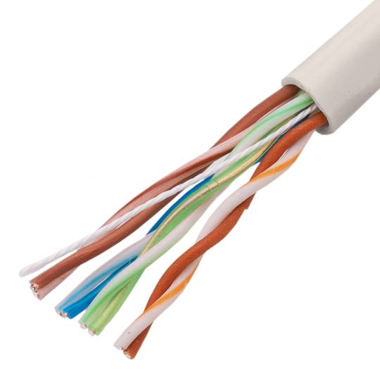 Bobina cable UTP categoria 5e 24AWG flexible 305m